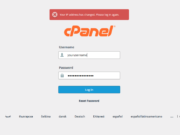 cara mengatasi tidak bisa login cpanel