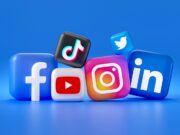 a group of different social media logos