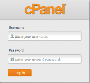 cara login cpanel