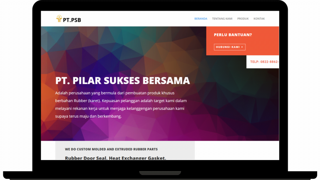portofolio webhostmu jasa pembuatan website bisnis company profile toko online sekolah kampus universitas