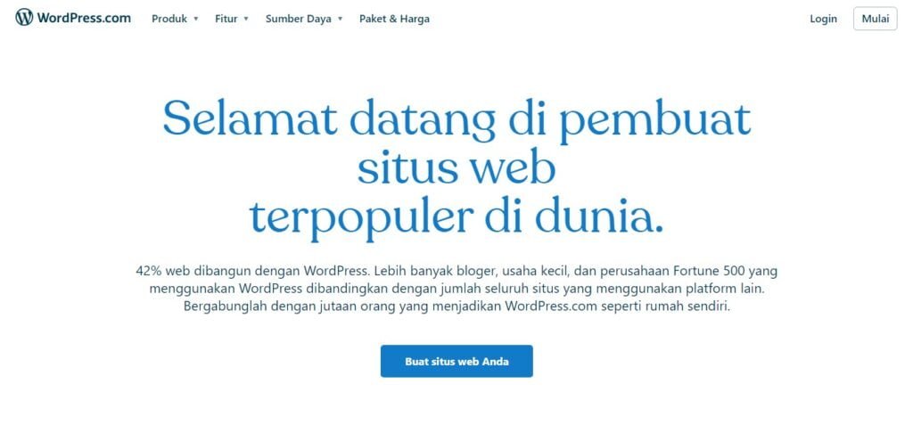 cara membuat wordpress 